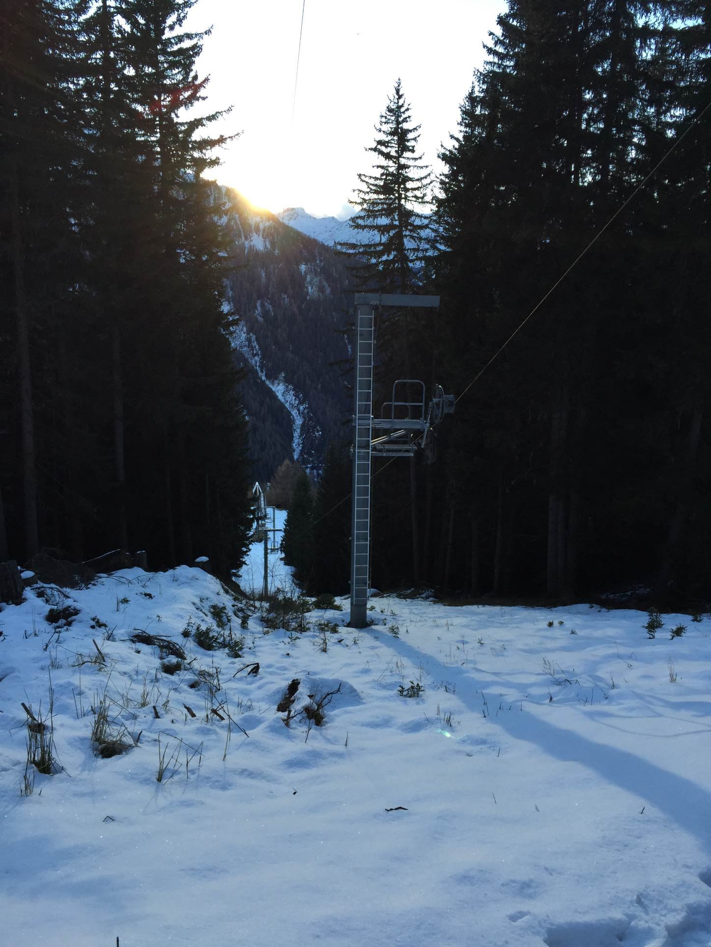 Le téléski de la Combe