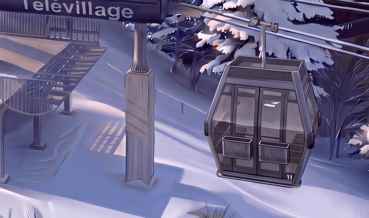 Le nouveau Télévillage à Peisey-Vallandry