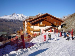 Le départ à skis