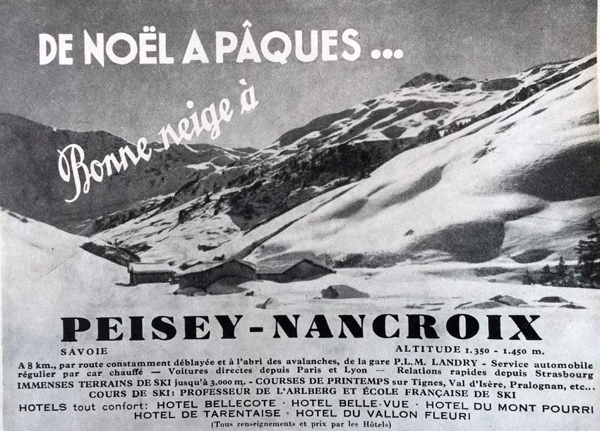 Pub Peisey 1937   