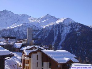 Plan Peisey et le Vanoise Express